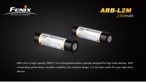 Fenix 18650 - 2300mAh - Acumulator - ARB-L2M